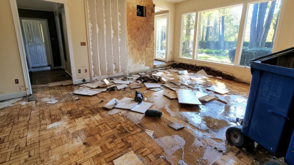 What Is the Flood Damage Restoration Insurance Process?