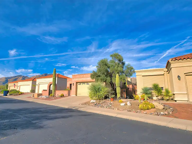 Subdivision in Arizona water damage restoration Sahuarita